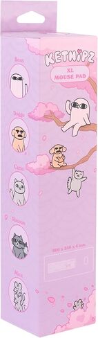 K Pop Kawaii Mouse Pad XXL 31.5" x 13.78" Non-Slip Rubber Base Mouse Pad, Gaming Mouse Pad, Keyboard Mouse Mat in Kuwait