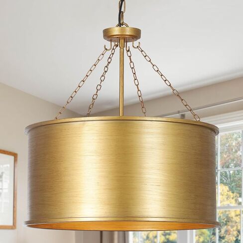 Black and Gold Chandeliers for Dining Room, 4-Light Farmhouse Dining Room Light Fixtures Over Table with Metal Shade, Height Adjustable Modern Hanging Pendant Light Fixtures for Bedroom Living Room in Saudi Arabia
