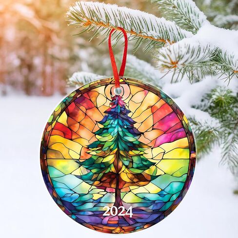 First Christmas as an American Citizen Ornament - US Citizenship Gifts| US Flag Ornament, Citizenship Congratulations Gift | New American Citizen Naturalization Gifts, Gifts for American Citizenship in Saudi Arabia