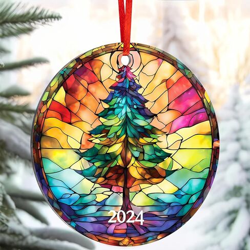First Christmas as an American Citizen Ornament - US Citizenship Gifts| US Flag Ornament, Citizenship Congratulations Gift | New American Citizen Naturalization Gifts, Gifts for American Citizenship in Saudi Arabia