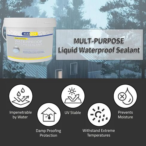 Liquid Waterproof Sealant, Invisible Waterproof Agent,Transparent Repairing Leak Waterproof Adhesive, Super Strong Bonding Sealant Invisible Waterproof Anti-Leakage Agent 35oz in Saudi Arabia