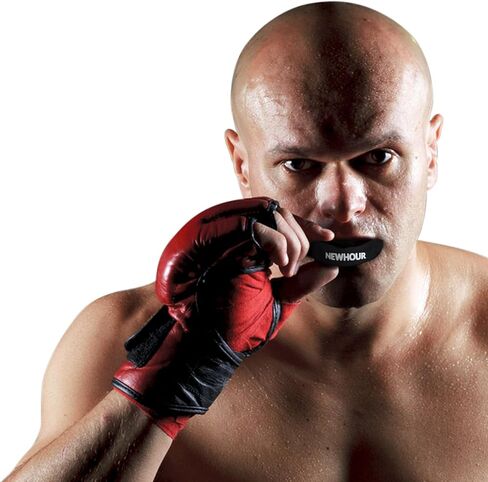 Sports Mouth Guard for Boxing, MMA, UFC, Muay Thai, Football, Lacrosse and Hockey - Men and Women Mouthguard for Adults, Youth and Kids with a Protective Breathable Case (Basil) in Kuwait