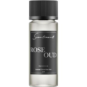 Rose Oud Collection Diffuser Oils | Aromatherapy Home Fragrance | Luxurious Scent with Notes of Rosewater, Damask Rose, Musk, 120ml