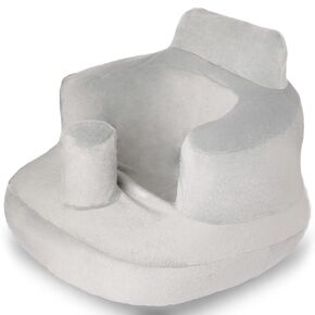 Inflatable Baby Chair with Breathable Cover for Babies 3 Months & Up, 2-Way Use Inflatable Baby Seat Sitting Up, Built in Air Pump Blow Up Infant Floor Seat