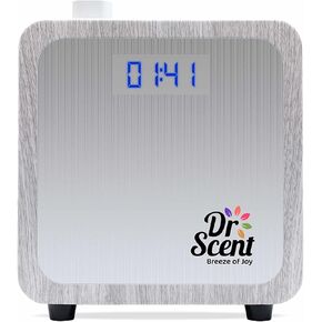 Dr Scent Breeze of Joy Essential Oil Small Diffuser Fragrance Machine (Black) Supporting Mobile APP (Small)