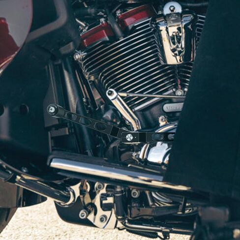 دواسات فرامل بكعب دراجة نارية لأصابع القدم، دواسة تحويل لدراجة Harley Davidson Softail Touring Road Glide Street Glide Levers Road King Glide Trikes Shifter Levers in Saudi Arabia