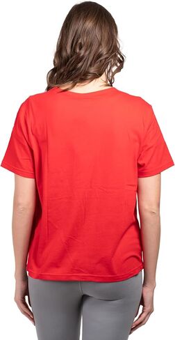 Ultra Game Women's Standard Distressed Graphics Soft Crew Neck Tee Shirt, Team Color, X-Large in Saudi Arabia