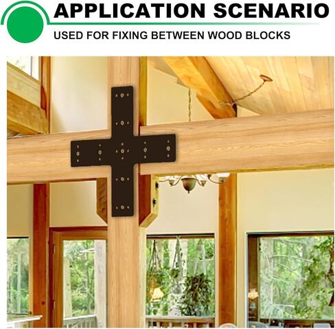 24x13.5 Gable Plate Truss Bracket Pergola Mending Plate Heavy Duty for Wood 4x4/6x6 Lumber 12 Pitch Powder Coated White in Saudi Arabia