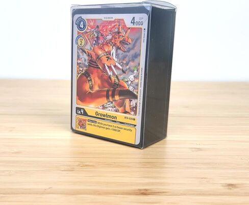 BCW Spectrum Card Cubes | Holds 40 Sleeved Cards | Crystal Clear Acrylic | Perfect for Playing Cards, Trading Cards, Sports Cards, and Board Game Accessories | Durable, Acid-Free PET | 69x95x10mm in Saudi Arabia