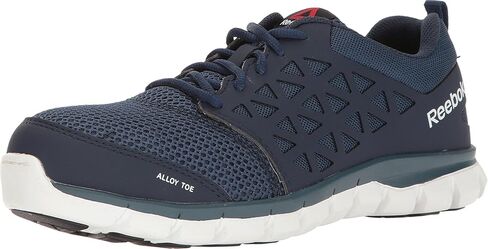 حذاء رجالي من Reebok Sublite Work Safety Toe رياضي للعمل الصناعي، رمادي، 7 عرض أمريكي in Saudi Arabia