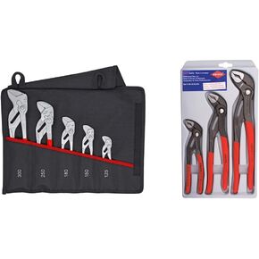 KNIPEX 5 Pc Pliers Wrench Set In Tool Roll