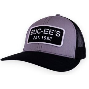 Buc-ee's Adjustable Snapback Trucker Hat The Beaver Logo Embroidered on Front, One Size Fits All (US, Alpha, One Size, No Quarter)