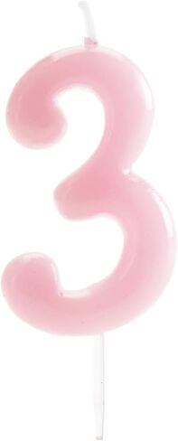 dekora - Original Birthday Candles Numbers in Blue - Candle 1 Birthday Boy - Birthday Candle 1 Year in Kuwait