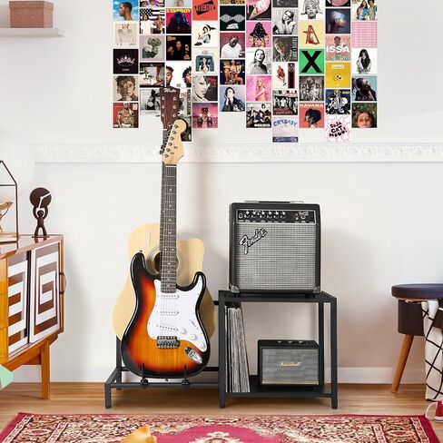 Bikoney Guitar Stand 7-Holder for Acoustic, Electric Guitar, Bass, Guitar Rack Adjustable for Multiple Guitars, Guitar Accessories Gifts for Men, Guitar Stands Holder Floor Display for Home Studio in Kuwait