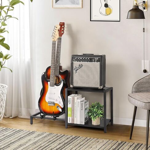Bikoney Guitar Stand 7-Holder for Acoustic, Electric Guitar, Bass, Guitar Rack Adjustable for Multiple Guitars, Guitar Accessories Gifts for Men, Guitar Stands Holder Floor Display for Home Studio in Kuwait