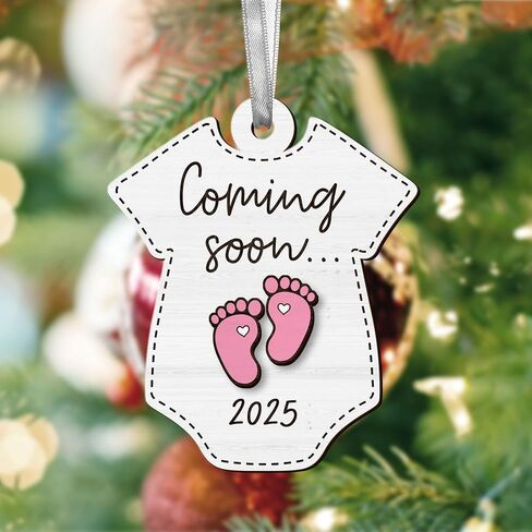 Pregnancy Gifts for Expecting Mom Dad - Pregnancy Announcement for Husband Wife Family - Baby Announcement Gifts, Pregnant Mom Gifts, Gender Reveal Gifts - New Mom Dad, Mom to Be, New Parents Ornament in Saudi Arabia