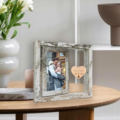 Let the Adventure Begin - He Asked She Said Yes Picture Frame Engagement Gifts for Couples Newly Engaged Gifts Fiance Women Her (Dis Two 6x4) in Saudi Arabia