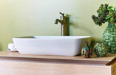 Hansgrohe Joleena Transitional 2-Handle 3 7 بوصة صنبور حوض الحمام طويل القامة في النيكل المصقول، 04774820 in Saudi Arabia