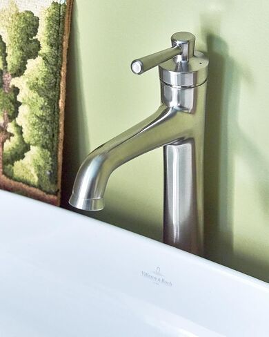 Hansgrohe Joleena Transitional 2-Handle 3 7 بوصة صنبور حوض الحمام طويل القامة في النيكل المصقول، 04774820 in Saudi Arabia