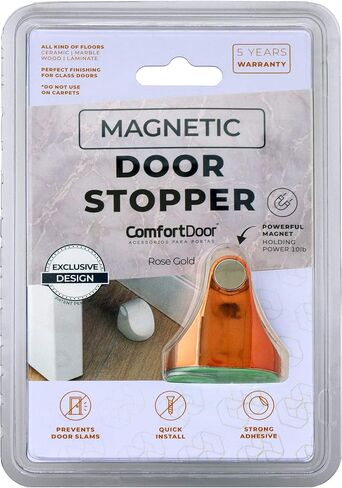 Magnetic Door Stopper - Chrome in Saudi Arabia