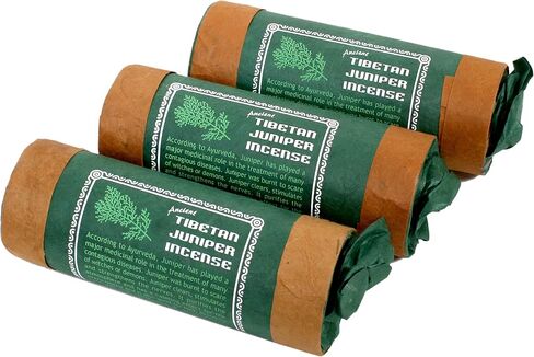 Ancient Tibetan Cedarwood Incense - for Mediation, Yoga, Prayer, Aromatic Medicine, Stress Reliever, Calmness in Kuwait