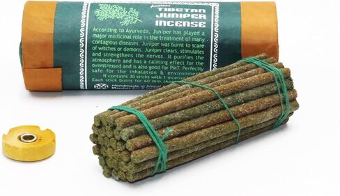 Ancient Tibetan Cedarwood Incense - for Mediation, Yoga, Prayer, Aromatic Medicine, Stress Reliever, Calmness in Kuwait
