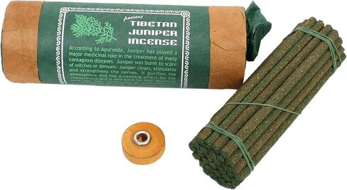 Ancient Tibetan Cedarwood Incense - for Mediation, Yoga, Prayer, Aromatic Medicine, Stress Reliever, Calmness in Kuwait