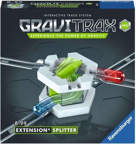 Ravensburger GraviTrax PRO: Splitter Accessory | Marble Run and STEM Toy for Boys and Girls Ages 8 and Up | Accessory for 2019 Toy of The Year Finalist in Saudi Arabia