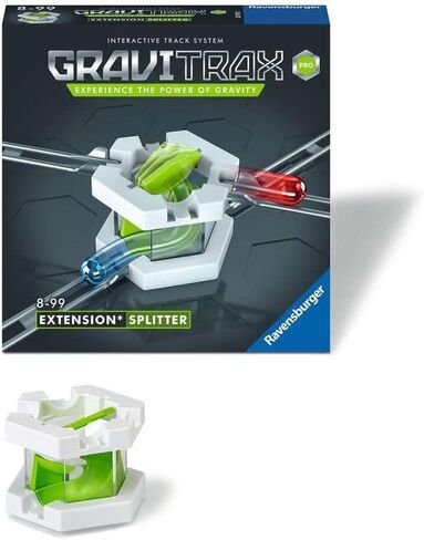 Ravensburger GraviTrax PRO: Splitter Accessory | Marble Run and STEM Toy for Boys and Girls Ages 8 and Up | Accessory for 2019 Toy of The Year Finalist in Saudi Arabia
