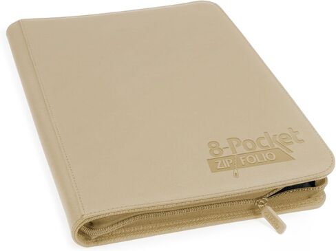 Ultimate Guard 8 Pocket Quadrow Zipfolio Xeno Deck Case, Green in Kuwait