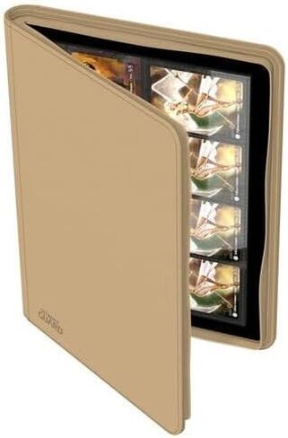 Ultimate Guard 8 Pocket Quadrow Zipfolio Xeno Deck Case, Green in Kuwait