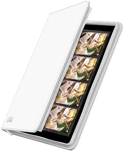 Ultimate Guard 8 Pocket Quadrow Zipfolio Xeno Deck Case, Green in Kuwait