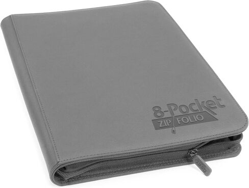 Ultimate Guard 8 Pocket Quadrow Zipfolio Xeno Deck Case, Green in Kuwait
