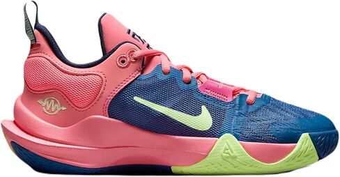 حذاء كرة السلة Nike Giannis Immortality 2 للأطفال الكبار من الدرجة المدرسية، Pink Gaze/Celestine Blue، 5.5 للأطفال الكبار in Kuwait