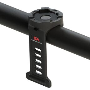 Guardian Angel Bike/Rail Strap Mount Accessory – Magnetic Mount with Screw-in Feature – Rubber Backing and Velcro for Extra Secure Grip – for Bike, Rail, Bar, Post & More