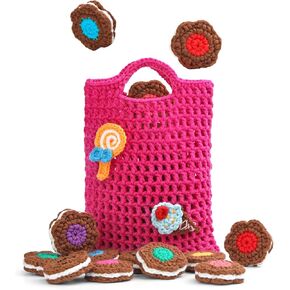 FOUSNOW Crochet Kit for Beginners, 21 Pcs Turtles Family Crochet Animal Kit for Adults, Memory Matching Game, Crochet Start Kit with Step-by-Step Video Tutorials, Crochet Accessories, Craft Art