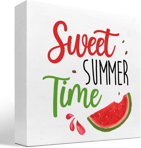 Summer Desk Decor,Be Kind Be Happy Sunflowers Inspirational Wood Box Sign Decor Desk Sign,Rustic Sunflower Wooden Box Block Sign for Farmhouse Home Kitchen Farm Garden Shelf Table Decor Decorations in Saudi Arabia