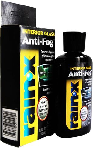 Rain-X AF21106D Glass & Mirrors Anti-Fog Treatment, Prevents Fogging & Steaming on Windshield and Visors, Improves Visibility, Great for Auto & Home in Saudi Arabia
