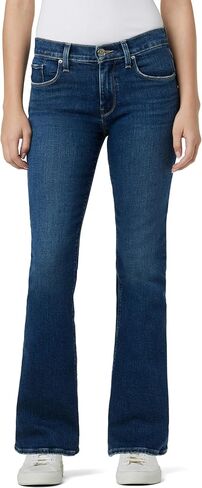 HUDSON Women's Nico Mid-Rise Bootcut Barefoot, Dusky Night in Saudi Arabia