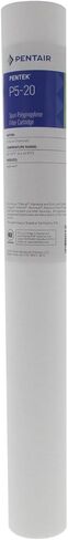Pentair Pentek P25 Sediment Water Filter, 10-Inch, Under Sink Spun-Bonded Polypropylene Replacement Cartridge, 10" x 2.5", 25 Micron,White in Kuwait