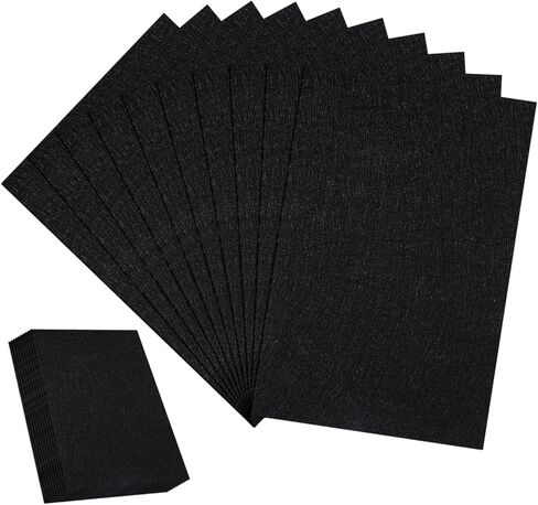 White Felt Sheets, 10 PCS Felt Sheets Fabric for Crafts 7" X 11" Felt Sheets Fabric Stiff Craft Felt Cloth Soft Felt Pads Thick Fall Felt Sheets for DIY Art and Sewing Projects Crafts Making Supplies in Saudi Arabia