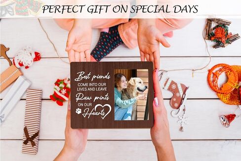 Pet Memorial Gifts Picture Frame, Dog Loss Memory Frame Gift, Loss of Cat Sympathy Gift for Loss of Loved Pet, Remembrance Photo Frame Gift, Condolence Gifts, God Saw You Getting Tired -f(05) in Saudi Arabia