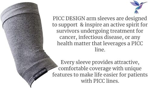 Slip-On PICC Line Arm Sleeve w/Moisture-Wicking & Odor-Resistant Fabric in Saudi Arabia