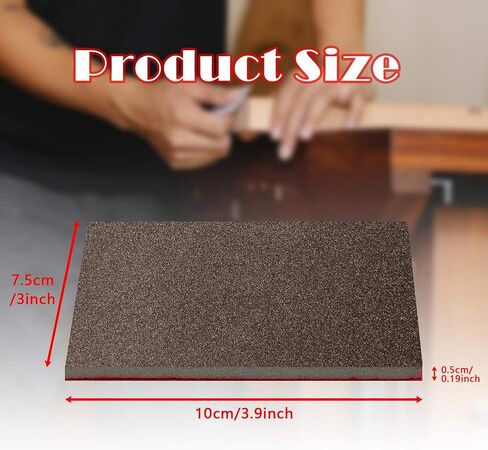 Sanding Sponge Set, 20 Pcs 320-2500 Grit Sanding Block Pads Dry Wet Sanding Sponge Soft Foam Fine Drywall Sandpaper for Crafts Furniture Wood Model Drywall Metal Rust Removal Polishing in Saudi Arabia