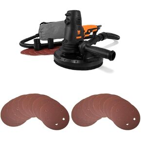 WEN 20V Max Brushless Handheld Drywall Sander with 4.0Ah Battery and Charger (20408)