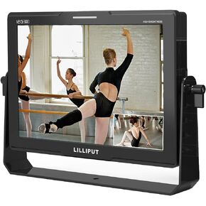 LILLIPUT Q10 10.1" inch HDMI 2.0 12G-SDI 3G-SDI 3D LUT HDR Waveform 1500nits High Brightness On-Camera Monitor for Broadcast Video Shooting