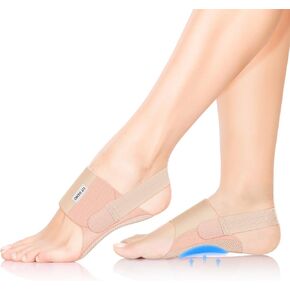 Foot Arch Support for Plantar Fasciitis Pain Relief (Nude)