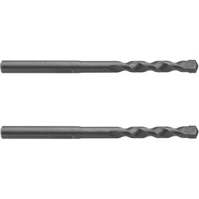 MaxTool 2PCs 1/4" x 4" Overall Length HSS Pilot Drill Bits for All Hole saws to Cut Metal Wood Plastic; BA02W16R14P2
