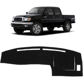 KUST Car Dashboard Cover Mat for Toyota 4Runner 2010-2024 Left Hand Driving Non-Slip Dashboard Mat Pad Interior Accessories for Toyota 4Runner Custom Fit Dash Mat Sunshade Windshield Glare Black