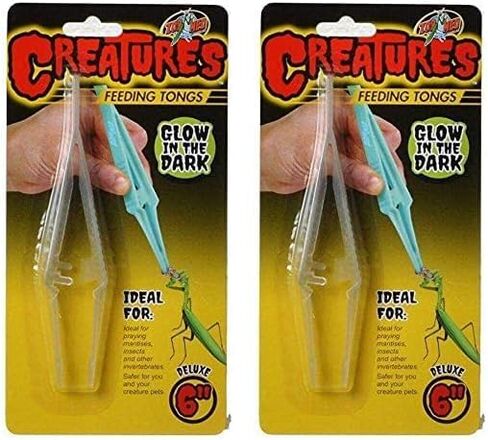Zoo Med Creatures Feeding Tongs Glow in The Dark, 10 Gallon in Saudi Arabia